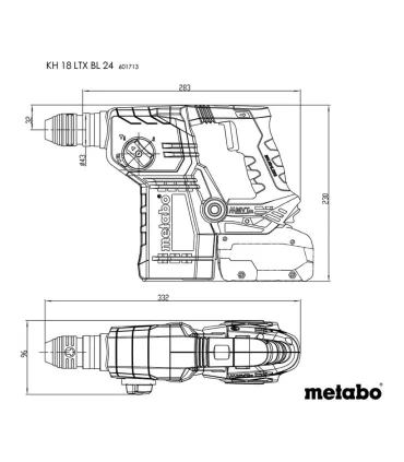 MARTILLO DE BATERIA KH 18 LTX BL 24