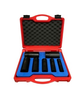 JUEGO 7 VASO TUERCA KM DTES EXTERIORES KM4 A KM10 + PROLONGADORES