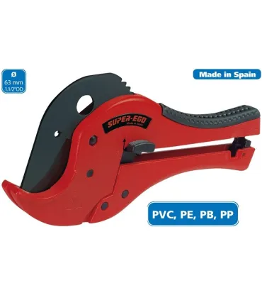 TIJERA TUBO PLASTICO  ROCUT 63 TC CORTE 63mm