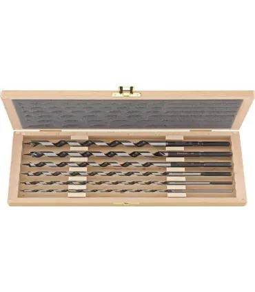 SET 6 BROCAS MADERA Ø6-16mm SALOMONICAS