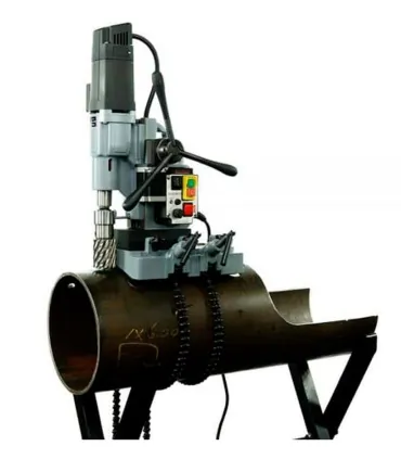 BASE PARA TAL.FRESADOR SOBRE TUBOS Ø35-505mm CON CADENAS