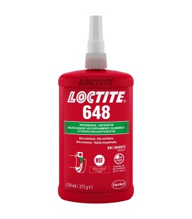 RETENEDOR LOCTITE 648 250 ml