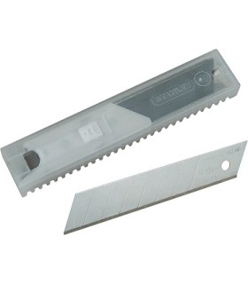 PAQ.10 CUCHILLAS STANLEY 18mm FATMAX 2-11-718
