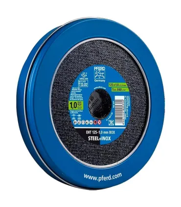 LATA 10 DISCOS CORTE FINO EHT 115-1 ACERO E INOX PSF STEELOX