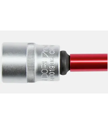 JUEGO ADAPTADORES LARGOS 200mm P/PUNTAS Y VASOS 1/4"