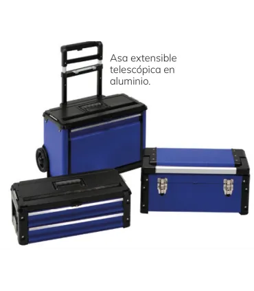 TROLLEY HERRAMIENTA ALYCO REFORZADO, COLOR AZUL