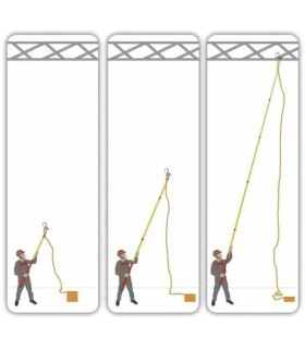 PERTIGA AISLADA TELESCOPICA, HASTA 8 METROS