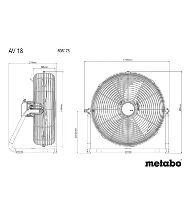 VENTILADOR DE BATERIA AV 18 ¡¡Refresca tu día sin importar dónde estés!!