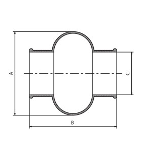 FUELLE ROT.DI1-45 DI2-45 LC-95 DEXT-84mm