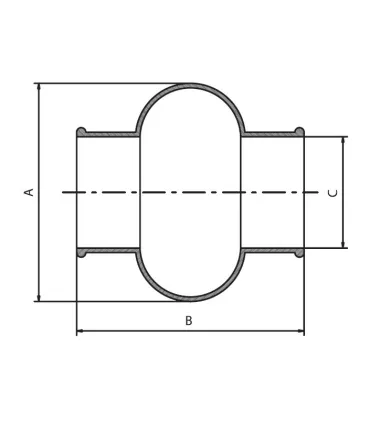 FUELLE ROTULA 6G DI1-56 DI2-56 LC-122 DEXT-100mm