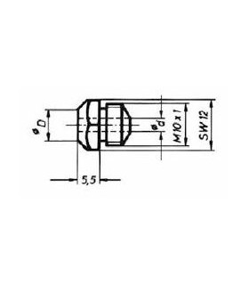 BOQUILLA REMACHE Ø5MM HN2 16/32