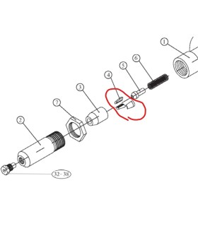 JUEGO 3 DIENTES MORDAZAS REMACHADORA HN2/ SN2