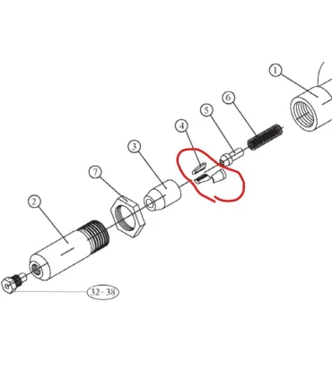 JUEGO 3 DIENTES MORDAZAS REMACHADORA HN2/ SN2