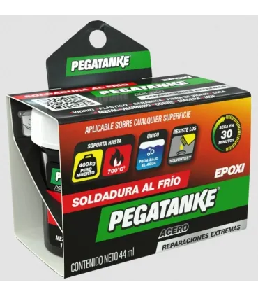 PEGAMENTO EPOXICO ACERO 34 ML NEGRO/GRIS