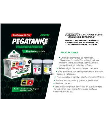 PEGAMENTO EPOXICO ACERO 34 ML NEGRO/GRIS
