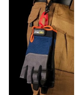 CLIP SUJETA GUANTES PROTECCIÓN NEGRO