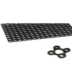 PIEZA UNION PAVIMENTO ALVEOLAR GOMA