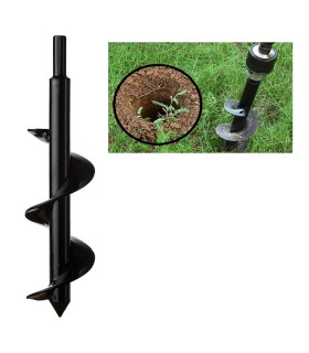 BROCA EXTRACTORA TIERRA Ø80x300mm P/TALADRO (NO PEDREGOSO)