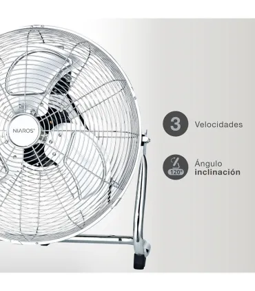VENTILADOR INDUSTRIAL 140W Ø51CM DE SUELO