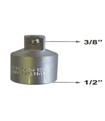 REDUCTOR VASOS DE 1/2" A 3/8"