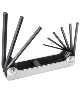 JUEGO LLAVES ALLEN NAVAJA 6PCS 3-10MM