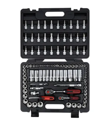 JUEGO KS VASOS+PUNTAS 1/4+3/8 PULGADAS+METRICO 99PCS 918.0699