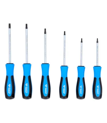 JUEGO 6 DESTORNILLADORES TORX BT KS