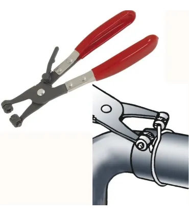 TENAZA PARA ABRAZADERAS DE ALAMBRE L 220MM