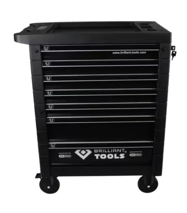 CARRO 207 HERRAMIENTAS BRILIANT DE 7 CAJONES + MALETA VASOS 172pcs