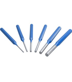 JUEGO 6 PUNZON CILIN. S/Larga  Ø 2-8mm SUELTOS