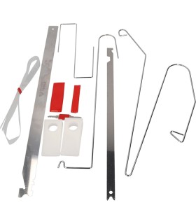 JUEGO UTILES ABRIR PUERTAS COCHE, 9 PIEZAS