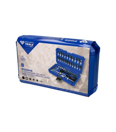 JUEGO VASOS COMPLETO 1/4" 46pcs BTools