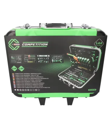 SET 147 HERRAMIENTAS UNIVERSAL KS TOOLS COMPETITION, CON RUEDAS