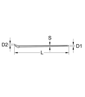 PERPAL PALANCA LARGA 1500mm