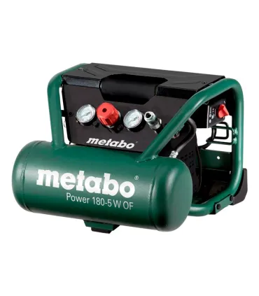 COMPRESOR METABO SIN ACEITE 180-5W-OF 1,5CV 5L 8Bar