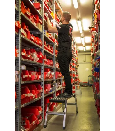 PLATAFORMA TRABAJO ALUMINIO ALTO 450 x LARGO 1000