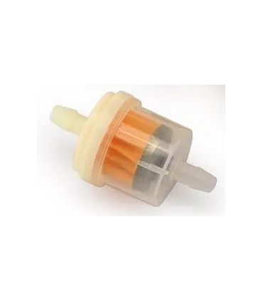 MINI-FILTRO COMBUSTIBLE RECTO TUBO Ø6