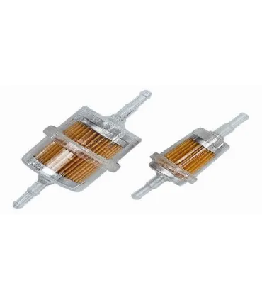 MINI-FILTRO COMBUSTIBLE RECTO TUBO Ø6