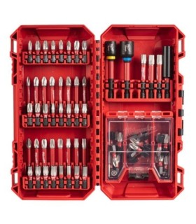 ESTUCHE DE 70 PIEZAS SHOCKWAVE MILWAUKEE