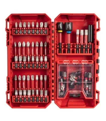 ESTUCHE DE 70 PIEZAS SHOCKWAVE MILWAUKEE