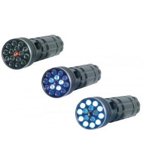 LINTERNA INSPECCION 3 USOS: ULTRAVIOLETA + LUZ LED + LASER