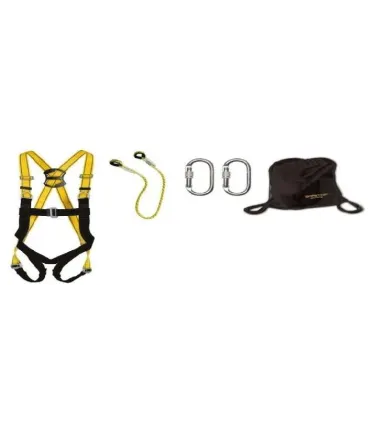 ARNES ANTICAIDAS C/ESLINGA+2 MOSQ.+MOCHILA. CUMPLE CE EN361