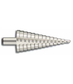 BROCA ESCALONADA HSS 4-30 13x2mm
