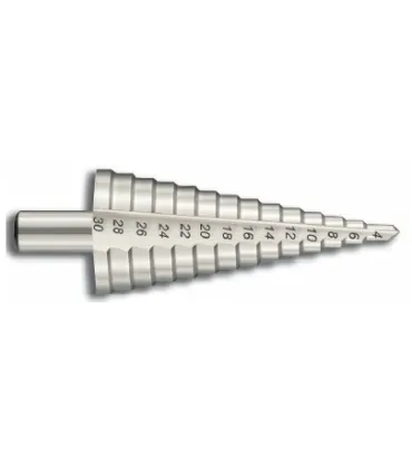 BROCA ESCALONADA HSS 4-30 13x2mm
