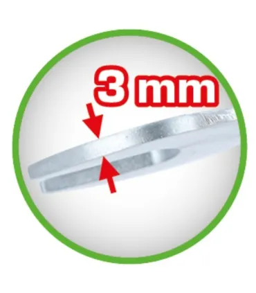 JUEGO 7 LLAVES PLANAS FIJAS DELGADAS 3mm 6x7 a 14x17