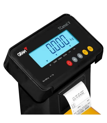 TRANSPALETA PESADORA DIGITAL 2000KG