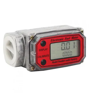 CAUDALIMETRO DIGITAL AGUA/GASOLEO  120L/m