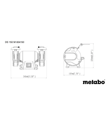 ESMERILADORA DOBLE DS 150M