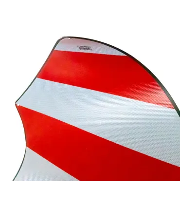 PLACA SEÑAL CARGA SALIENTE HOMOL. V20 500x500 PLASTICA