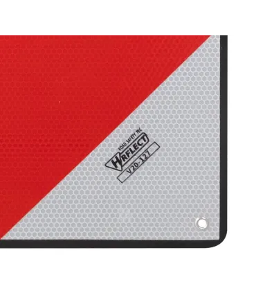 PLACA SEÑAL CARGA SALIENTE HOMOL. V20 500x500 PLASTICA